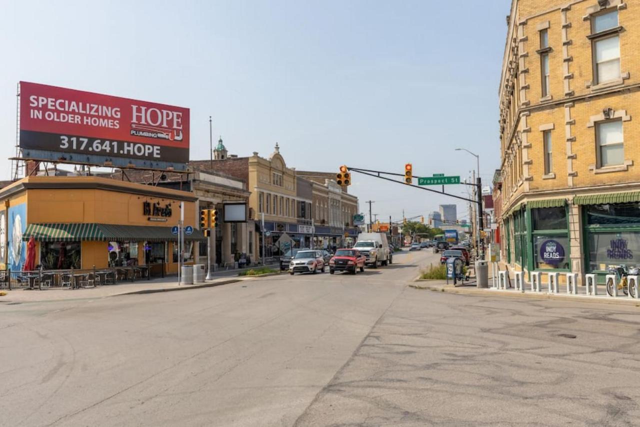 Modern Upscale 1Br Fountain Square Appartement Indianapolis Buitenkant foto
